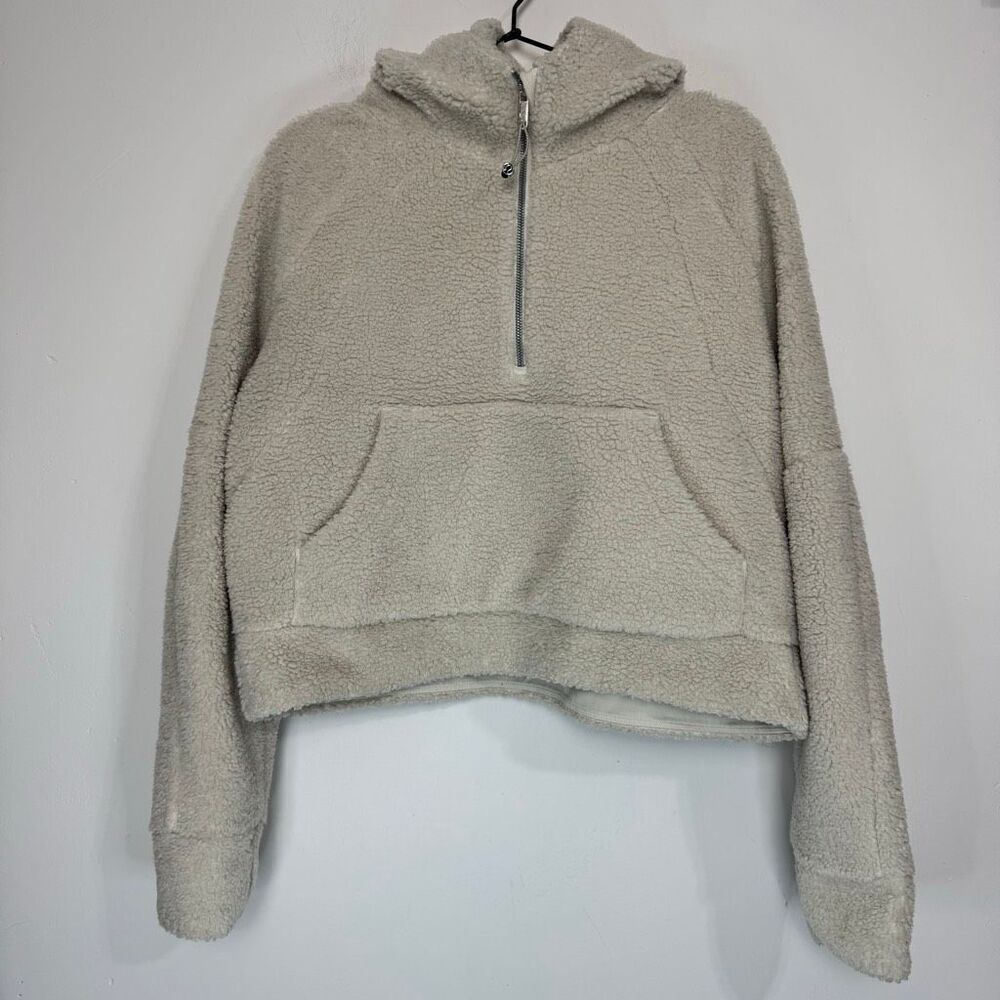 Lululemon Scuba Oversized Half-Zip Fleece Hoodie M/L - Picture 4 of 10